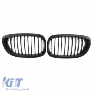 Front Grilles suitable for BMW 3 E46 03-06 Coupe/Cabrio Matte Black 2 Pcs-image-6295837