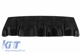 Front & Heckstoßstange Skid Schutz für DACIA Duster 4x4 4x2 10-17 Glänzend schwarz-image-6074708
