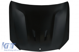 Front Hood Bonnet Suitable for Mercedes C-Class W205 S205 C205 A205 (2014-Up) GT Design - HDMBW205