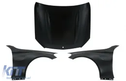 image-37-Front Hood Bonnet with Front Fenders Suitable for Mercedes C-Class W205 S205 C205 A205 (2014-2020) C63 Design