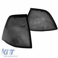 Front Indicators suitable for BMW 3 E36 90-99 Coupe/Cabrio Smoke 2 pcs Depo