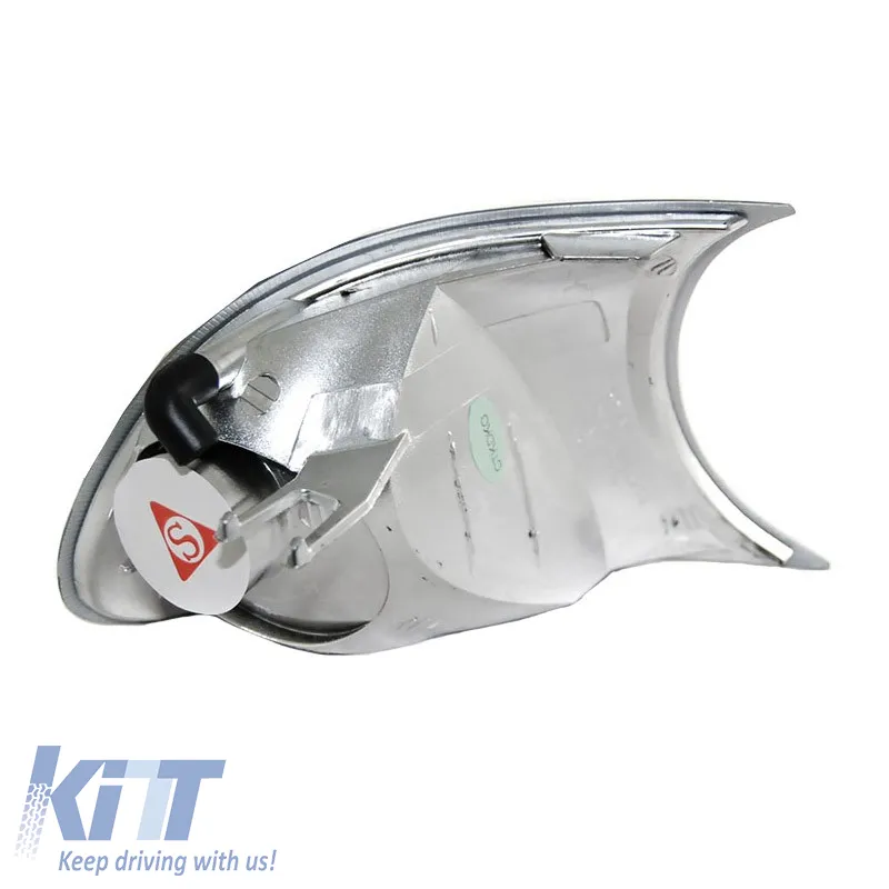 Front Indicators suitable for BMW 3 E46 Coupe/Cabrio 01-03 with Screw Chrome 2 pcs Sonar