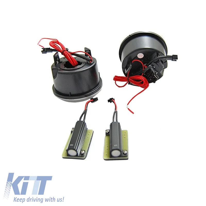 Front Indicators suitable for Jeep Wrangler JK 07-18 Smoke Led 2 pcs