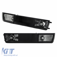 Front Indicators suitable for VW Golf 3 91-98 / Vento 92-98 Without Fog Light Black 4 pcs KaTuning