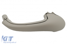 Front Left Door Pull Handle Interior suitable for Mercedes C-Class W203 S203 (2000-2007) Gray - DHMBW203LG