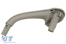 Front Left Door Pull Handle Interior suitable for Mercedes C-Class W203 S203 (2000-2007) Gray-image-6085285