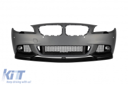 Front M Performance Design Design bumper suitable for BMW 5 Series F10 sedan, F11 touring 2010-2013 with PDC, with washers, with fog lights - ABBMFX6008430