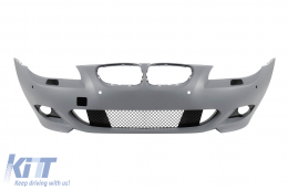 image-36-Front M tech bumper suitable for BMW 5 Series E60, E61 2007-2010, with PDC, without fog lights