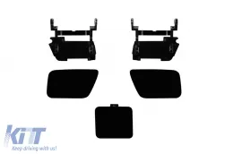 Front M Tech Stoßstange geeignet für BMW 5er Reihe E60, E61 2007-2010, mit PDC, ohne Nebelscheinwerfer-image-6164293