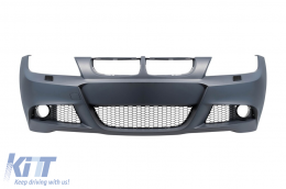 Front M Technik bumper suitable for BMW 3 Series E90 sedan, E91 touring 2005-2008 - ABBMFX6007391