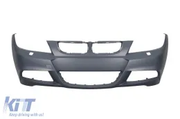 Front M Technik Stoßstange geeignet für BMW 3er Reihe E90 Limousine, E91 Touring 2005-2008-image-6163769
