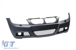 Front M Technik Stoßstange geeignet für BMW 3er Reihe E90 Limousine, E91 Touring 2008-2011-image-6163779