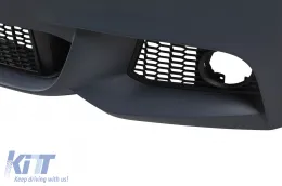 Front M Technik Stoßstange geeignet für BMW 5er Reihe F10 Limousine, F11 Touring 2010-2013 mit PDC, mit Waschdüsen, ohne Nebelscheinwerfer-image-6162818
