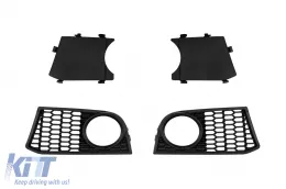Front M Technik Stoßstange geeignet für BMW 5er F10 Limousine, F11 Touring 2010-2013 mit PDC, mit Waschdüsen, mit Nebelscheinwerfern-image-6143507