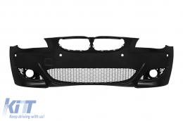 image-20-Front M5 bumper suitable for BMW 5 Series E60 sedan, E61 touring 2004-2007 with PDC, with washers, without fog lights