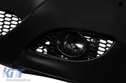 Front-M5-Stoßstange geeignet für BMW 5er E60 Limousine, E61 Touring 2004-2007 mit PDC, mit Waschdüsen, mit Nebelscheinwerfern-image-6148135