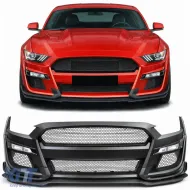 image-64-Front Performance Bumper GT500 Look geeignet für Ford Mustang Coupe Convertible 14-17