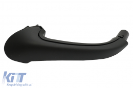 Front Right Door Pull Handle Interior suitable for Mercedes C-Class W203 S203 (2000-2007) Black - DHMBW203RBK