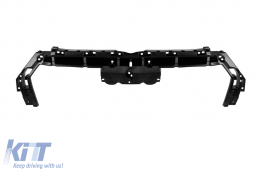 Front RS bumper suitable for Audi Q5 2018-2020 with black trim-image-6235343