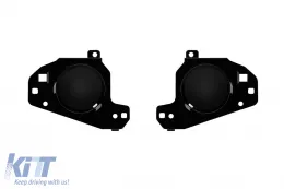 Front RS bumper suitable for Audi Q5 2018-2020 with black trim-image-6235346