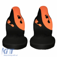 Front Seat Cover suitable for Universal Feet Design 2 Pieces