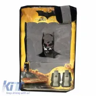 Front Seat Covers suitable for Batman Gray/Black 4 Pcs 2619611-image-6295802