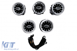 image-30-Front Side AC Vent Grilles 64 colors suitable for Mercedes C-Class W205 GLC SUV X253 W253 (2014-2018)