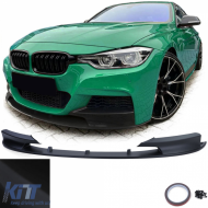 image-47-Front spoiler lip add-on Performance matt suitable for BMW 3 Series F30 F31 11-19