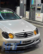 image-17-Front spoiler / lip / blade suitable for Mercedes CLK W209