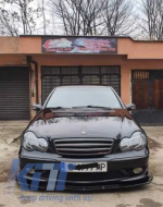 image-19-Front spoiler / lip / blade suitable for Mercedes W203
