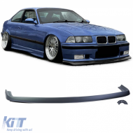 Front Spoiler Lip FATLIP Matte Black suitable for BMW 3 Series E36 90-99 - ODFBSB6015334