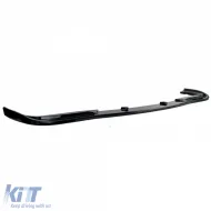 Front spoiler lip gloss black suitable for 5 Series BMW E39 pre-facelift 1995-2000-image-6277974