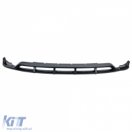 Front spoiler lip gloss black suitable for Mercedes GLC X254 C524 from 2023-image-6264193