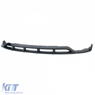 Front spoiler lip gloss black suitable for Mercedes GLC X254 C524 from 2023-image-6264194