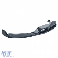 Front spoiler lip gloss black suitable for Mercedes GLC X254 C524 from 2023-image-6264195