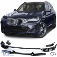 Front spoiler lip New Performance black gloss suitable for BMW X3 G01 from 21 - ODSB6027254