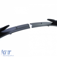 Front spoiler lip performance black matte suitable for BMW 1 Series F20 F21 10-14-image-6277100