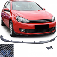 image-47-Front spoiler lip performance carbon look for VW Golf 6 5K1 2008-2012