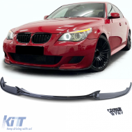 image-43-Front spoiler lip performance carbon look suitable for 5 Series BMW E60 E61 2007-2009