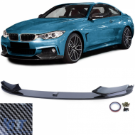 image-14-Front spoiler lip performance carbon look suitable for BMW 4 Series F32 F33 F36