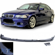 Front spoiler lip performance gloss black fits 3 Series BMW E46 coupe convertible - ODFBSB6014087