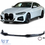 image-29-Front spoiler lip Performance gloss black fits for BMW 4 Series G22 G23 from 2020