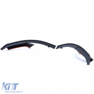Front spoiler lip performance gloss black fits for 2 Series BMW F22 F23 12-21-image-6210000