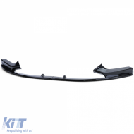 Front spoiler lip performance gloss black fits for 2 Series BMW F22 F23 12-21-image-6210001