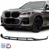 Front spoiler lip Performance gloss black fits for BMW X3 G01 2017-2021 - ODSB6027250