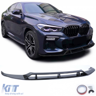 Front spoiler lip Performance gloss black suitable for BMW X6 G06 from 2019 - ODSB6013488