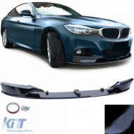 image-43-Front spoiler lip performance gloss black suitable for BMW 3 Series GT F34 from 13