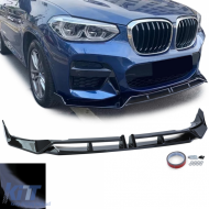 image-63-Front spoiler lip performance gloss black suitable for BMW X3 G01 from 21
