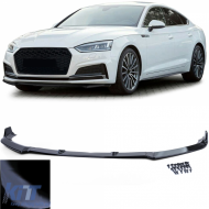 image-53-Front spoiler lip performance gloss black suitable for Audi A5 F5 2016-2019