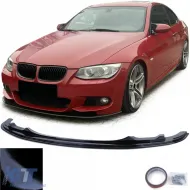 image-21-Front spoiler lip performance gloss black suitable for BMW 3 Series E92 E93 10-13
